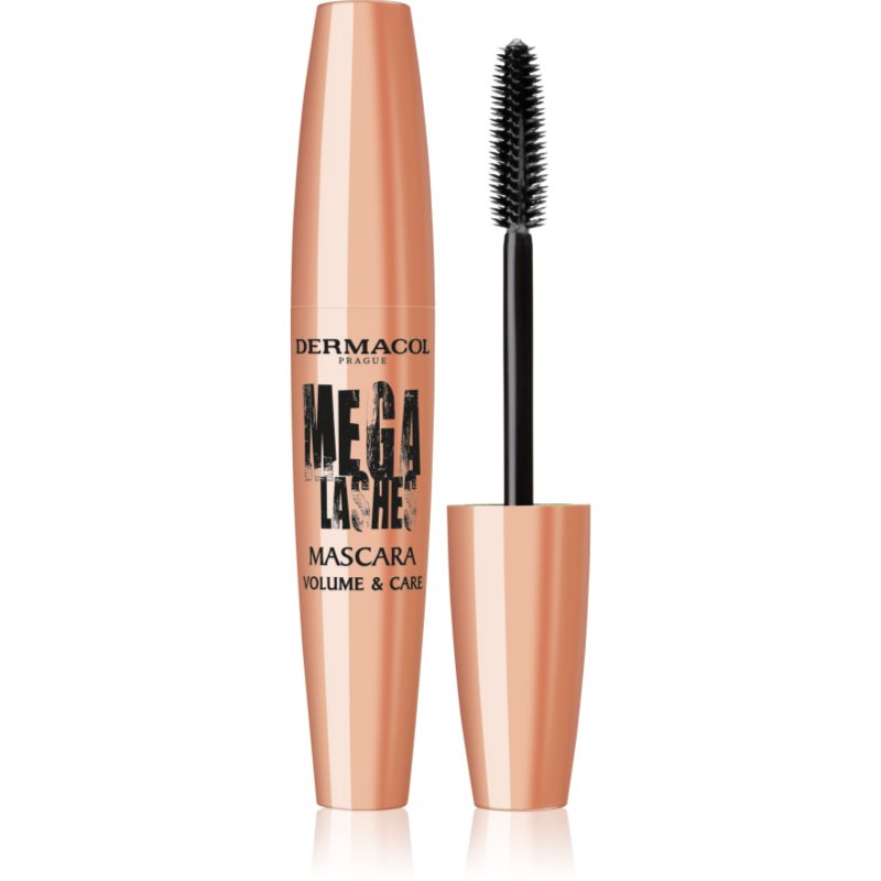 Dermacol Mega Lashes Volume & Care Intenzív fekete az extrém hosszúságért 11