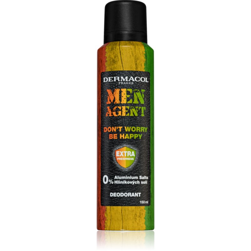 Dermacol Men Agent Don´t Worry Be Happy alumínium mentes dezodor spray formában 150 ml-Ár