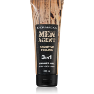 Dermacol Men Agent Sensitive Feeling tusfürdő gél 3 az 1-ben 250 ml-Eredeti