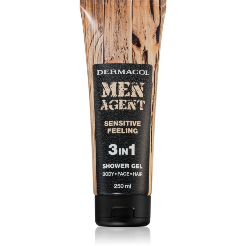 Dermacol Men Agent Sensitive Feeling tusfürdő gél 3 az 1-ben 250 ml-Eredeti