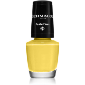 Dermacol Mini körömlakk árnyalat 01 Pastel Sun 5 ml-Ár