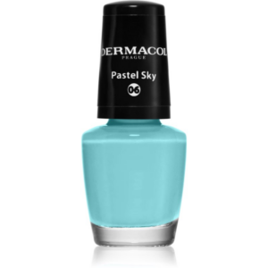 Dermacol Mini körömlakk árnyalat 06 Pastel Sky 5 ml-Ár