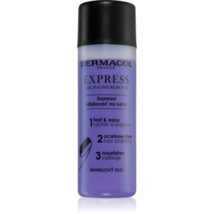 Dermacol Nail Care Express körömlakklemosó aceton nélkül 120 ml-Eredeti