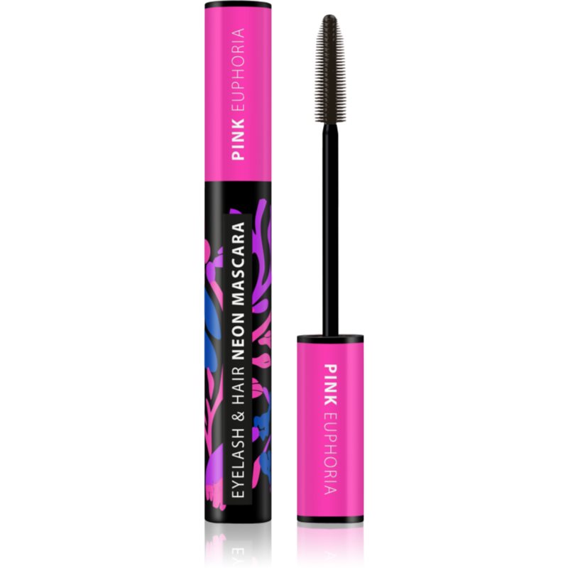 Dermacol Neon Eyelash & Hair szempillaspirál árnyalat Pink Euphoria 9 ml-Ár