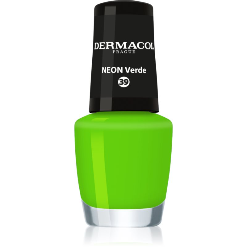 Dermacol Neon neon körömlakk árnyalat 39 Verde 5 ml-Ár