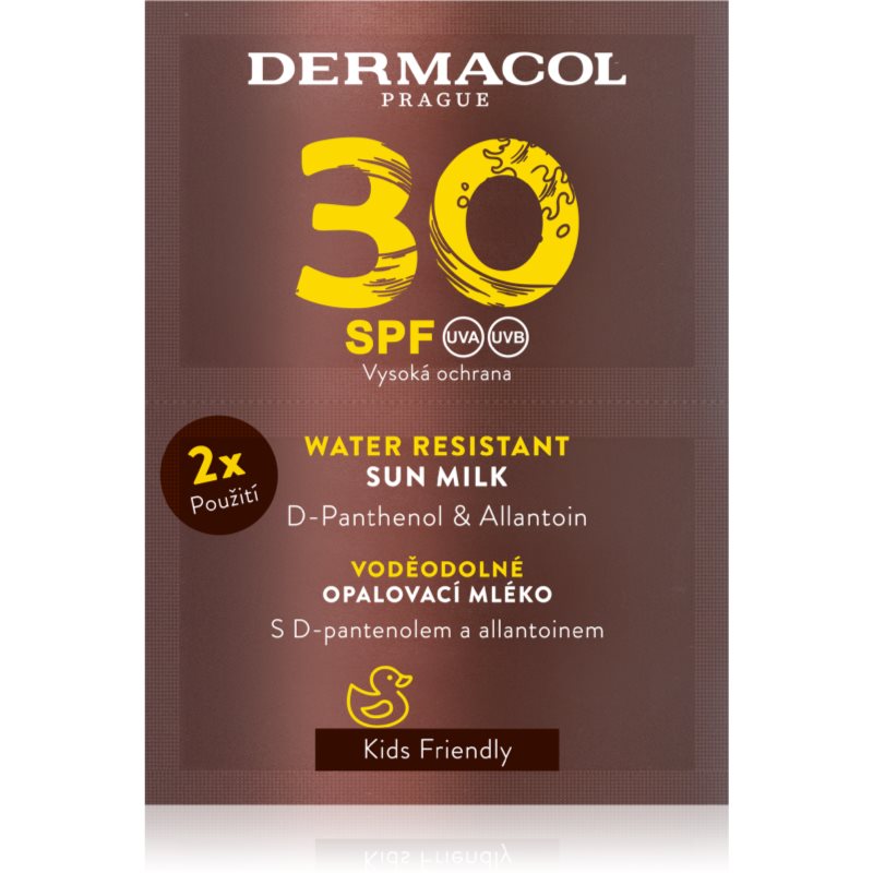 Dermacol Sun Water Resistant vízálló napozótej SPF 30 2x15 ml-Ár