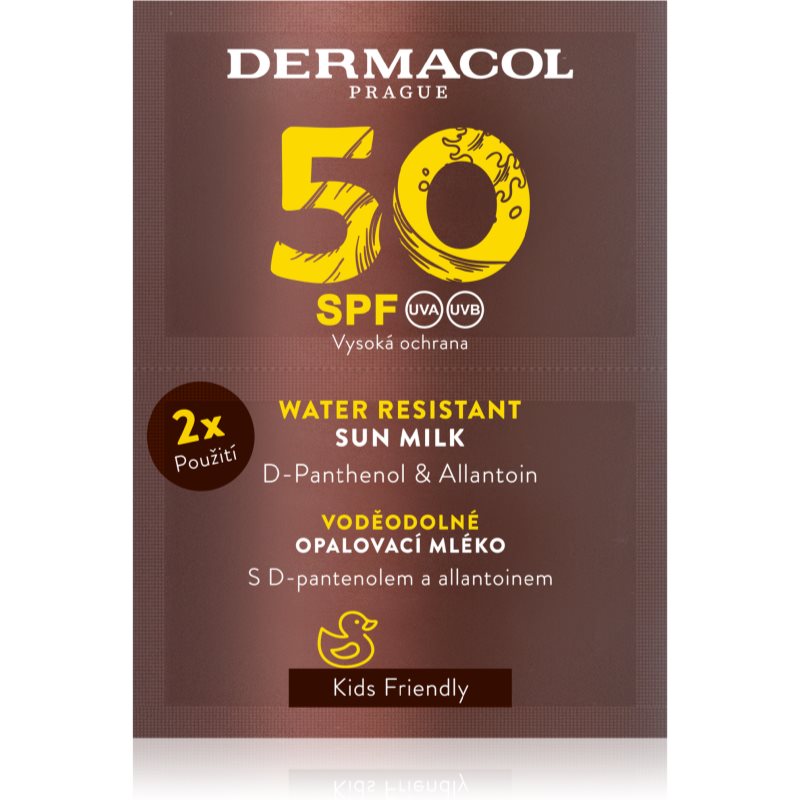 Dermacol Sun Water Resistant vízálló napozótej SPF 50 2x15 ml-Ár