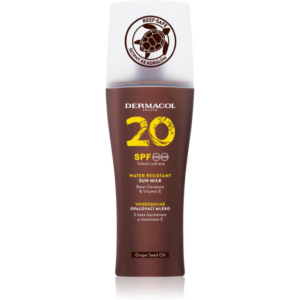 Dermacol Sun Water Resistant vízálló napozótej spray -ben SPF 20 200 ml-Ár