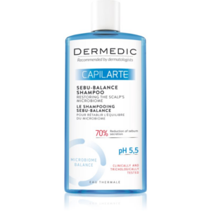 Dermedic Capilarte mélyen tisztító sampon a zsíros fejbőrre 300 ml-Ár