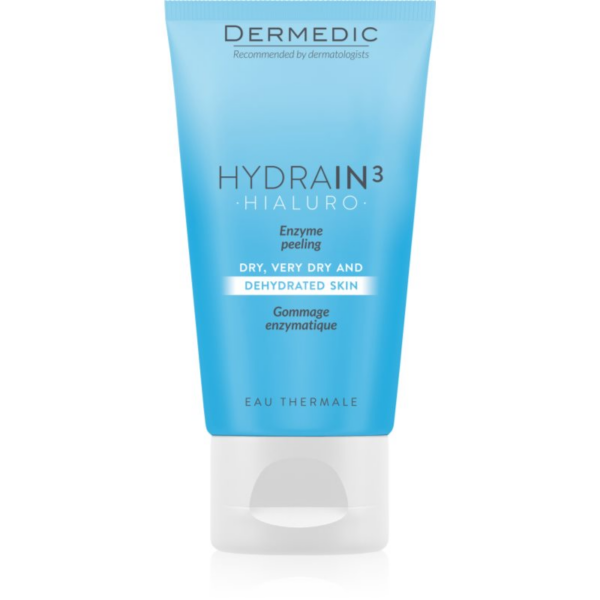 Dermedic Hydrain3 Hialuro enzimatikus peeling a dehidratált száraz bőrre 50 g-Eredeti