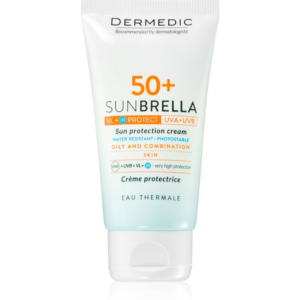 Dermedic Sunbrella védőkrém zsíros és kombinált bőrre SPF 50+ 50 g-Ár