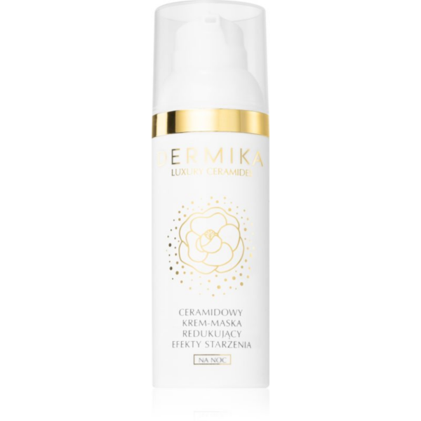 Dermika Luxury Ceramides megújító éjszakai krémes arcmaszk ceramidokkal 50 ml-Ár Dermika Luxury Ceramides megújító éjszakai krémes arcmaszk ceramidokkal 50 ml-Ár