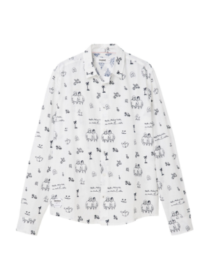 Desigual Ing 'Frank'  fekete / fehér-Hungary