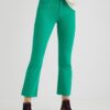 Desigual Lainta Green Women's Cropped Bootcut Jeans - Women