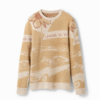 Desigual Pulóver  krém / teveszín / homok-Ár