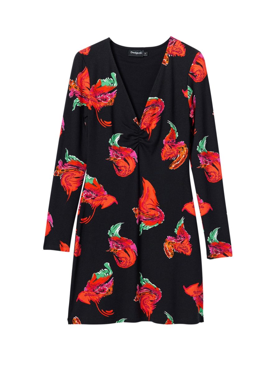 Desigual Ruha  zöld / piros / fekete-Ár