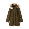 Desigual Téli parka  tengerészkék / mustár / khaki / tűzpiros-Ár