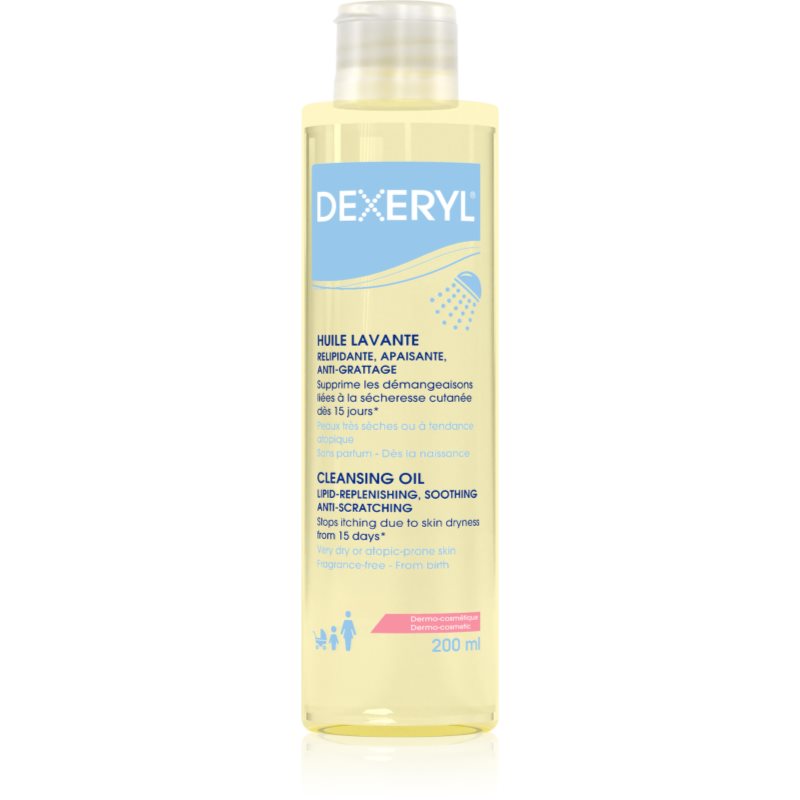 Dexeryl Cleansing oil gyengéden tisztító olaj nagyon száraz