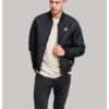 Diamond Quilt Nylon Jacket Black