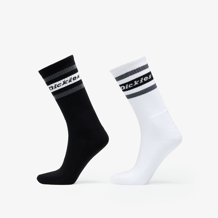 Dickies Genola 2-Pack Sock Black/ White 35-38-alacsony-ár