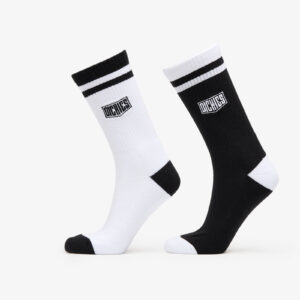 Dickies Philipsburg Socks 2-Pack White/ Black S-alacsony-ár