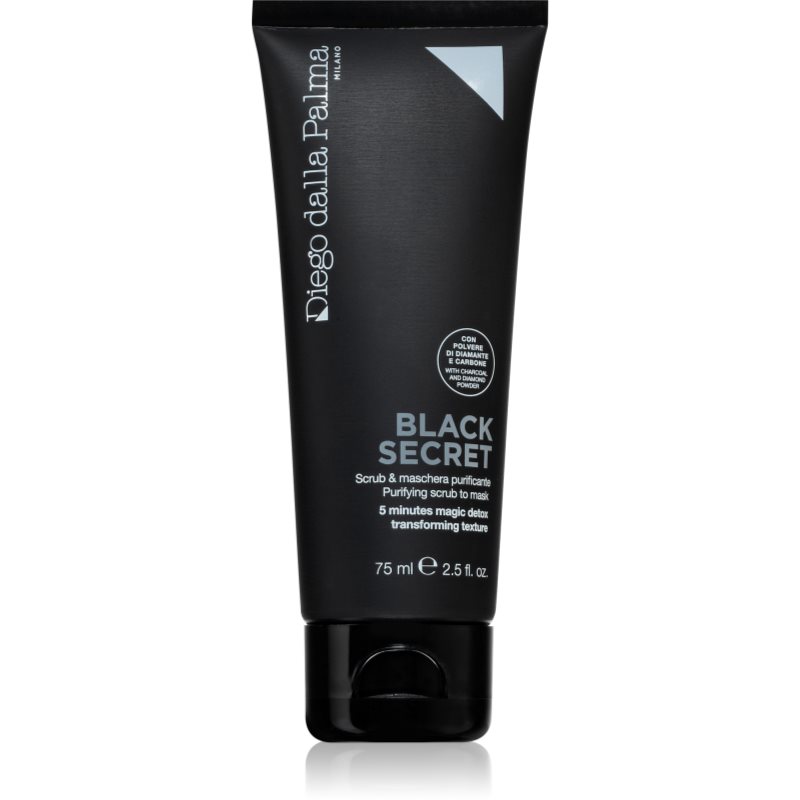 Diego dalla Palma Black Secret Purifying Scrub To Mask detoxikáló és tisztító maszk 75 ml-Ár