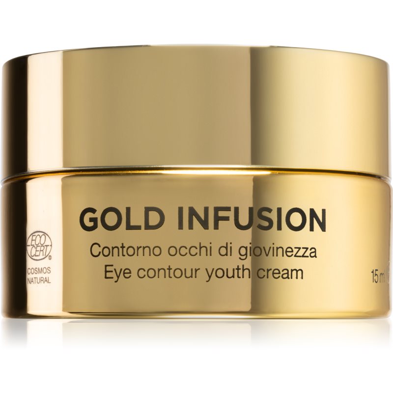 Diego dalla Palma Gold Infusion Youth Cream nappali és éjszakai hidratáló krém ránctalanító hatással szemre 15 ml-Ár