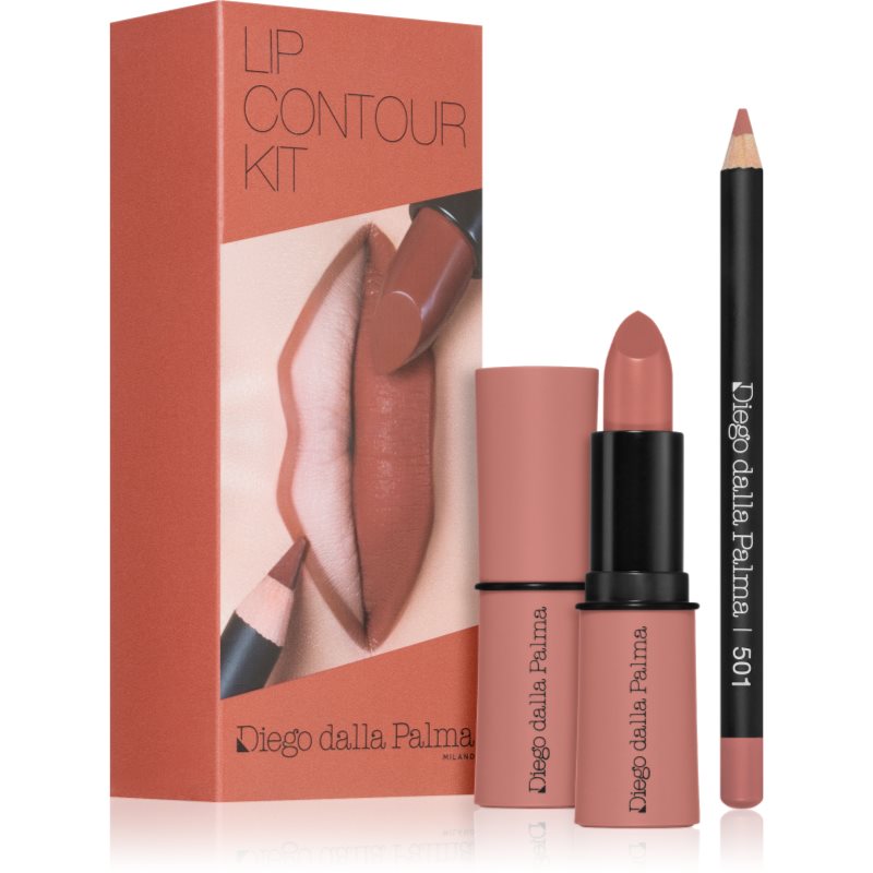 Diego dalla Palma Lip Contour Kit ajakápoló készlet árnyalat 501 NUDE 5