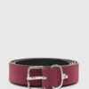 Diesel Belt - BGLOWE belt burgundy