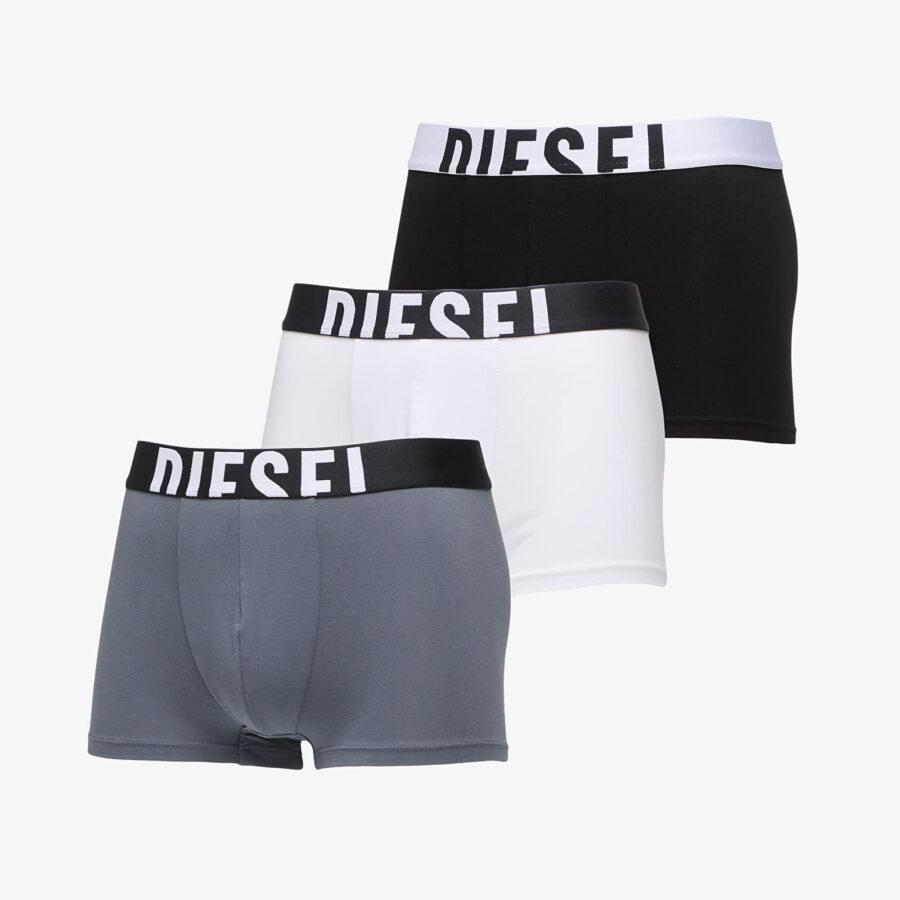 Diesel Damien-D-Pop 3-Pack 40 Boxer-Shorts Grey/ Black S-alacsony-ár