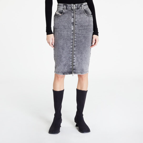Diesel De-Pencil-Z Skirt Black/ Blue M/27-alacsony-ár