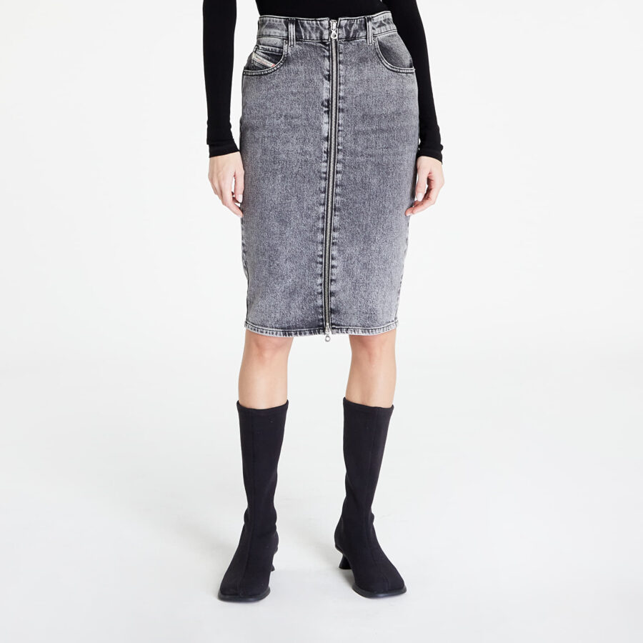 Diesel De-Pencil-Z Skirt Black/ Blue M/27-alacsony-ár