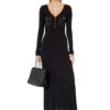 Diesel Dress - D-BORDY-LONG DRESS black