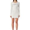 Diesel Dress - D-TANK-LS-IND DRESS white