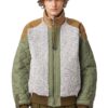 Diesel Jacket - W-POW-TEDDY JACKET green