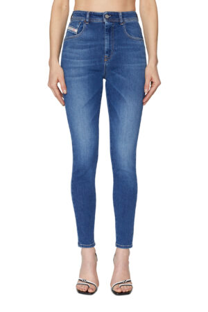 Diesel Jeans - 1984 SLANDY-HIGH L.34 TROUSERS blue