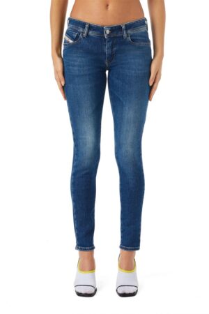 Diesel Jeans - 2018 SLANDY-LOW L.32 TROUSERS blue
