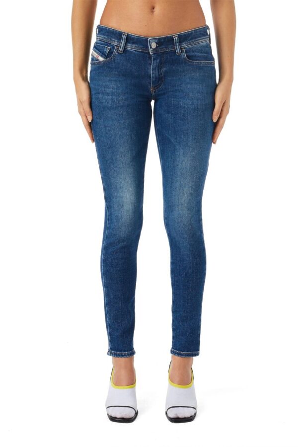 Diesel Jeans - 2018 SLANDY-LOW L.32 TROUSERS blue