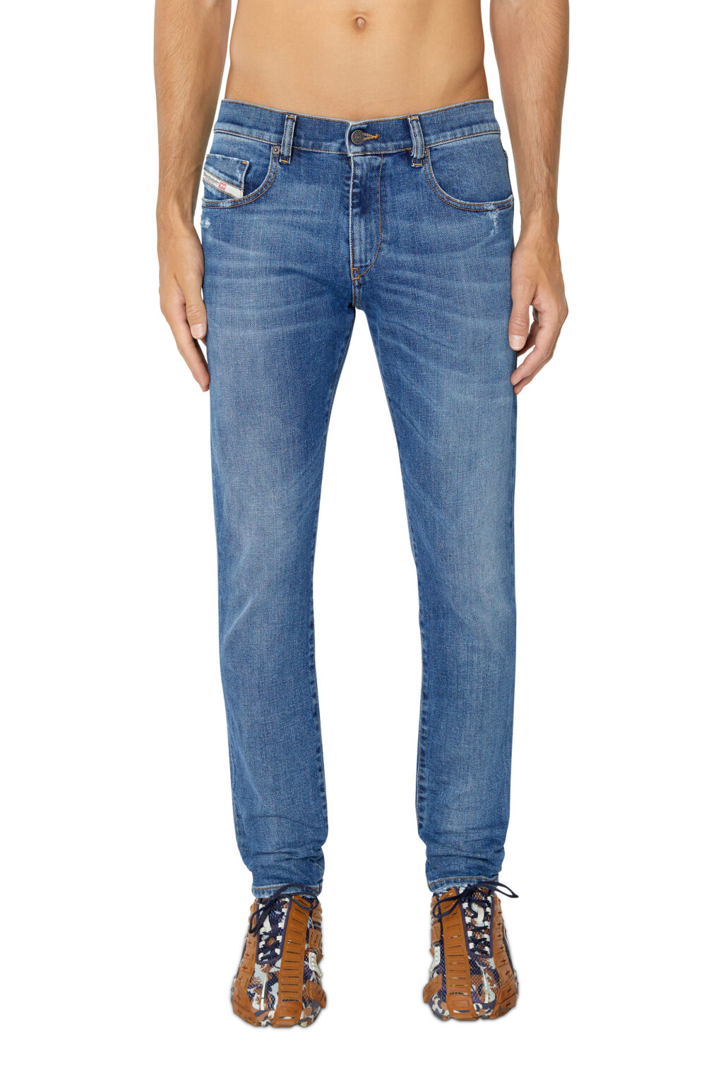 Diesel Jeans - 2019 D-STRUKT L.32 TROUSERS blue