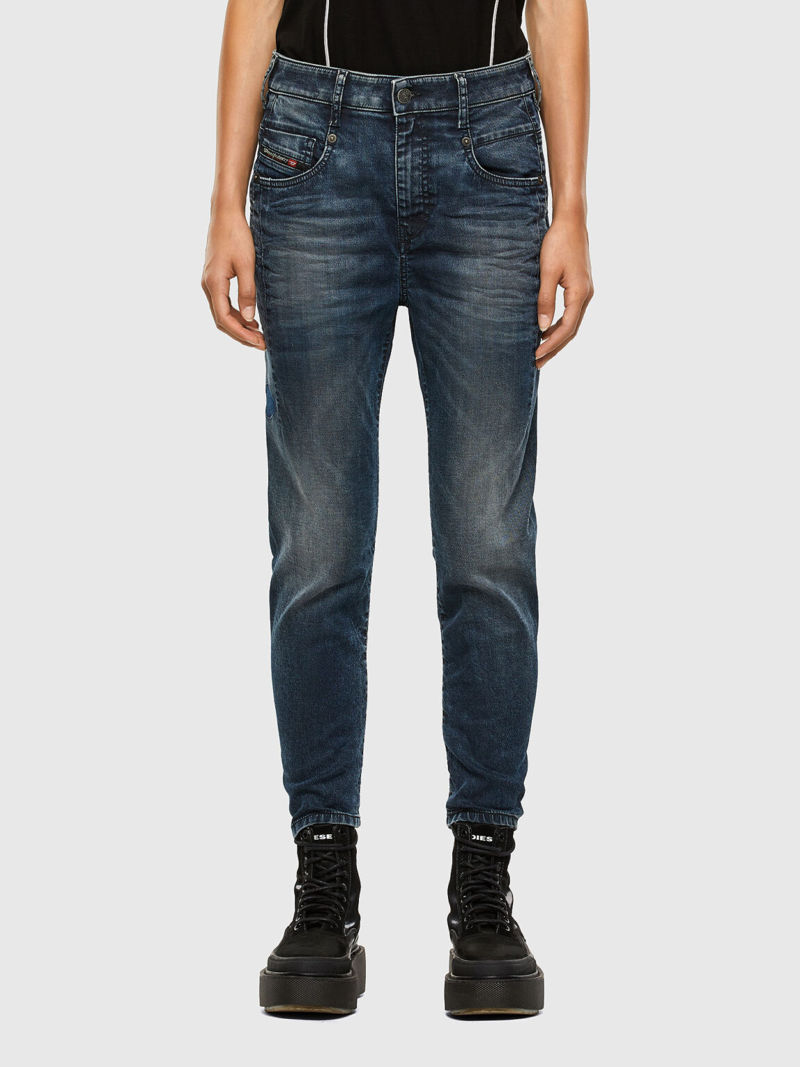 Diesel Jeans - DFAYZANE Sweat jeans navy blue