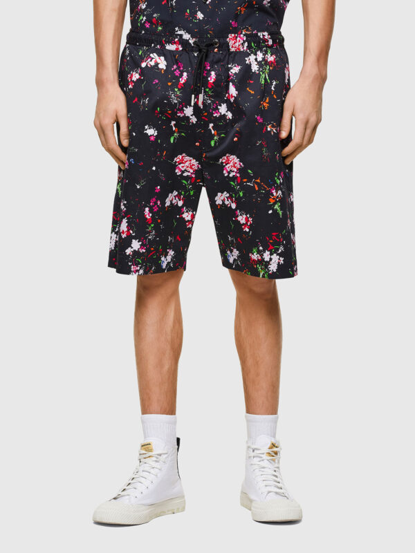 Diesel Shorts - P-TOLLER-SHORT-FLOWER SHO multicolour