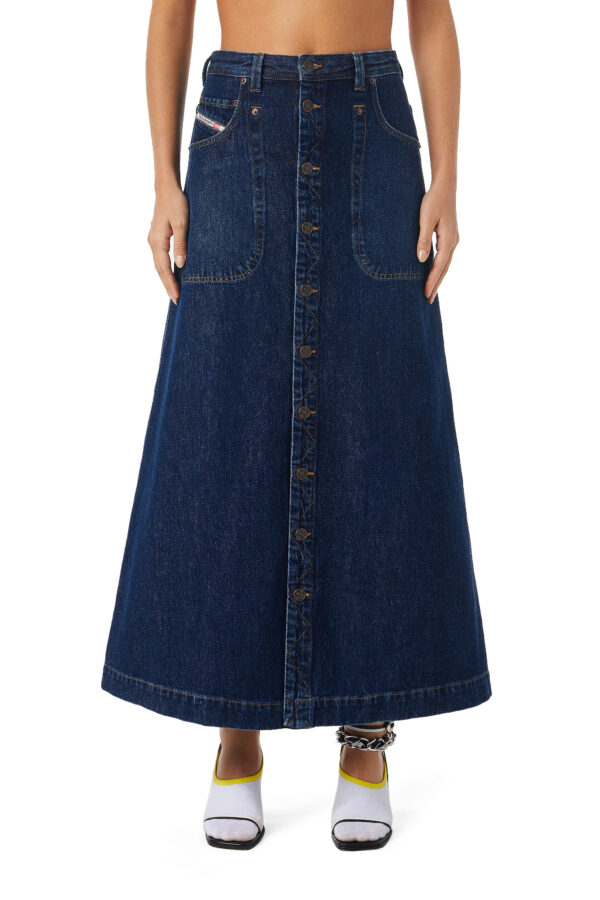 Diesel Skirt - DE-ALBUS-L SKIRT blue