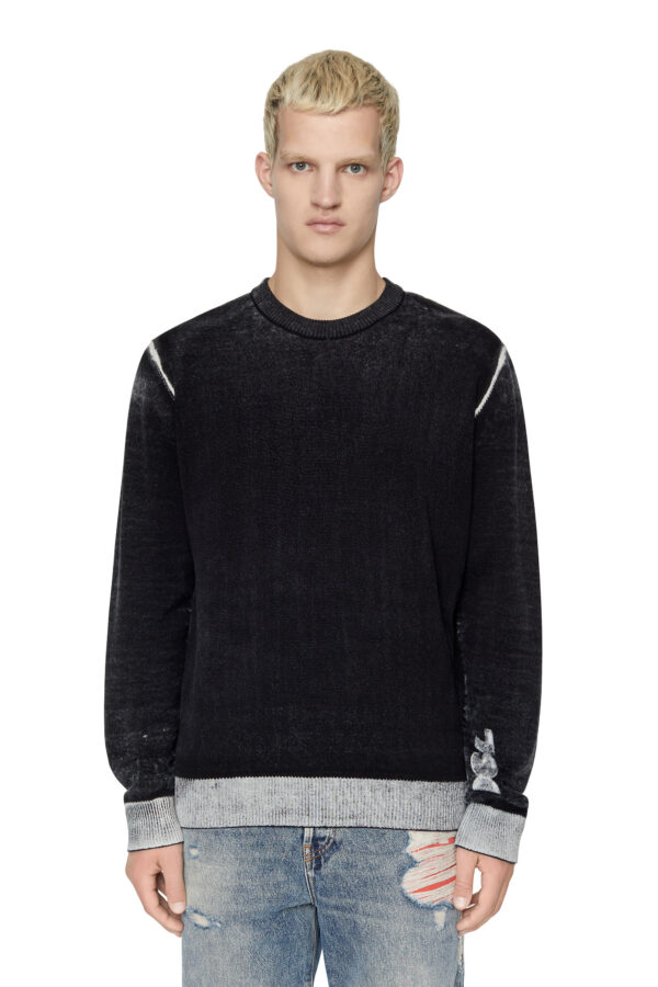 Diesel Sweater - K-LARENCE KNITWEAR black