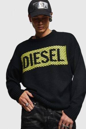 Diesel Sweater - KLOGOXC PULLOVER black