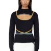 Diesel Sweatshirt - F-CROSSETTE SWEAT-SHIRT black