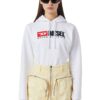 Diesel Sweatshirt - F-REGGY-HOOD-DIV SWEAT-SH white