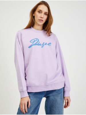 Diesel Sweatshirt - FANGK15 SWEATSHIRT purple Diesel Sweatshirt - FANGK15 SWEATSHIRT purple