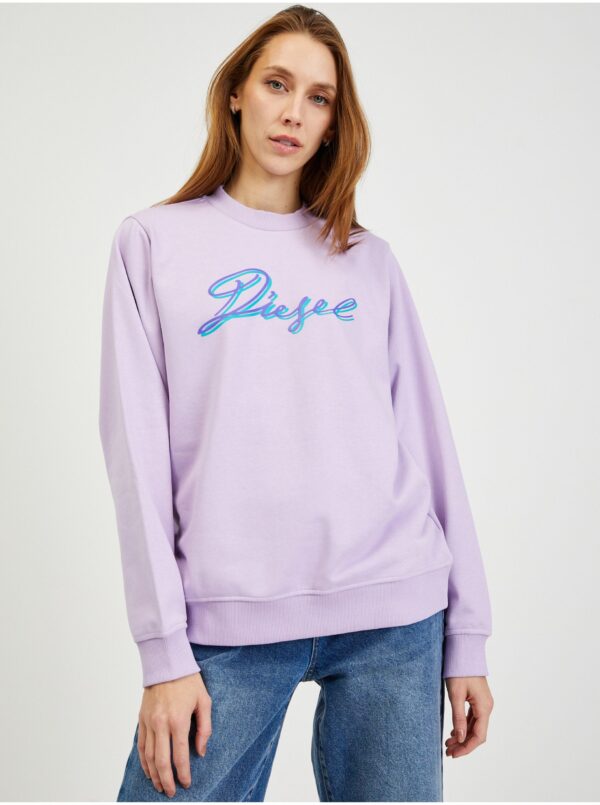 Diesel Sweatshirt - FANGK15 SWEATSHIRT purple