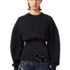 Diesel Sweatshirt - FBELTANA SWEATSHIRT black