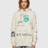 Diesel Sweatshirt - FEXAHOOD SWEATSHIRT white